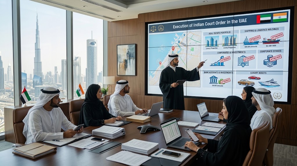 تنفيذ حكم هندي في الإمارات: كيف أنفذه على أصول المدين؟