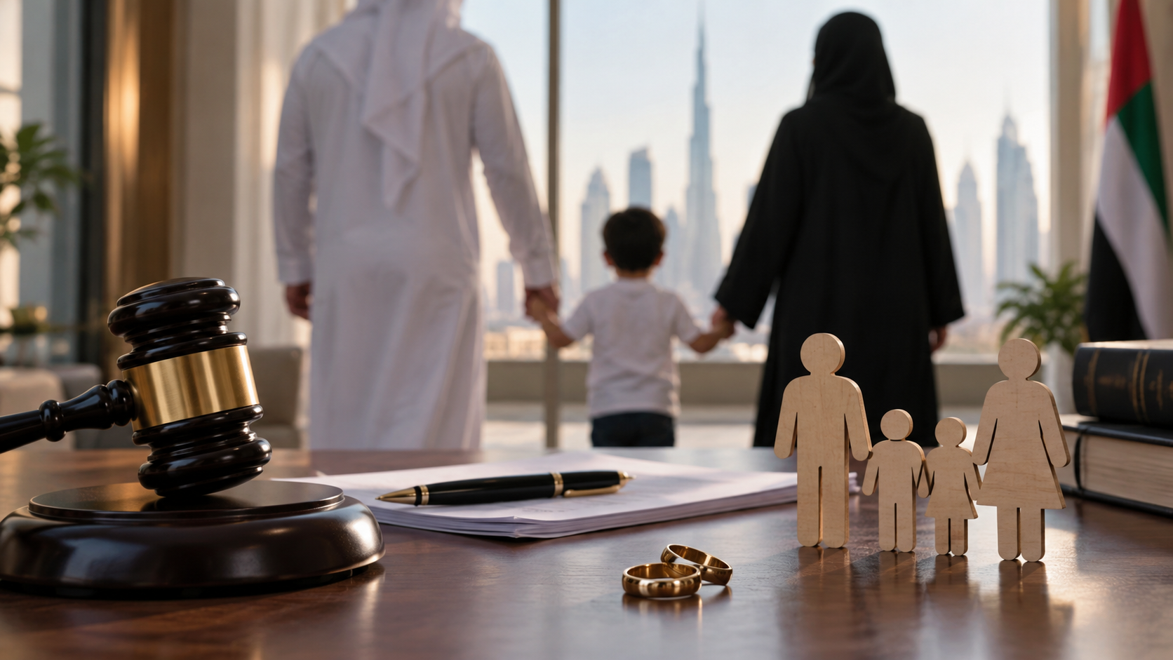 نفقة الأطفال بعد الطلاق في الإمارات