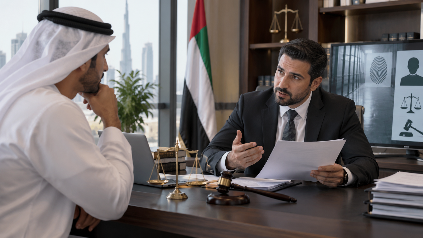 شهادة حسن السيرة والسلوك في الإمارات: عندي قضية أو حكم سابق؟