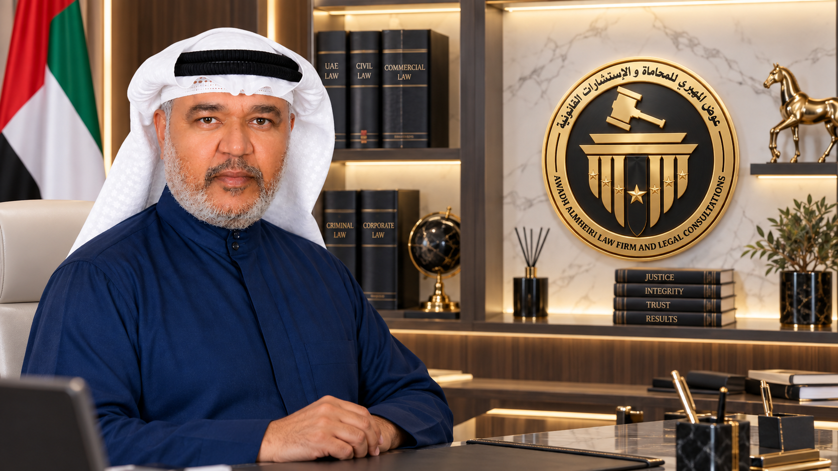 عوض المهيري في اليوم العالمي للقانون: سيادة القانون معيار لثقة المجتمع وجاذبية الاستثمار