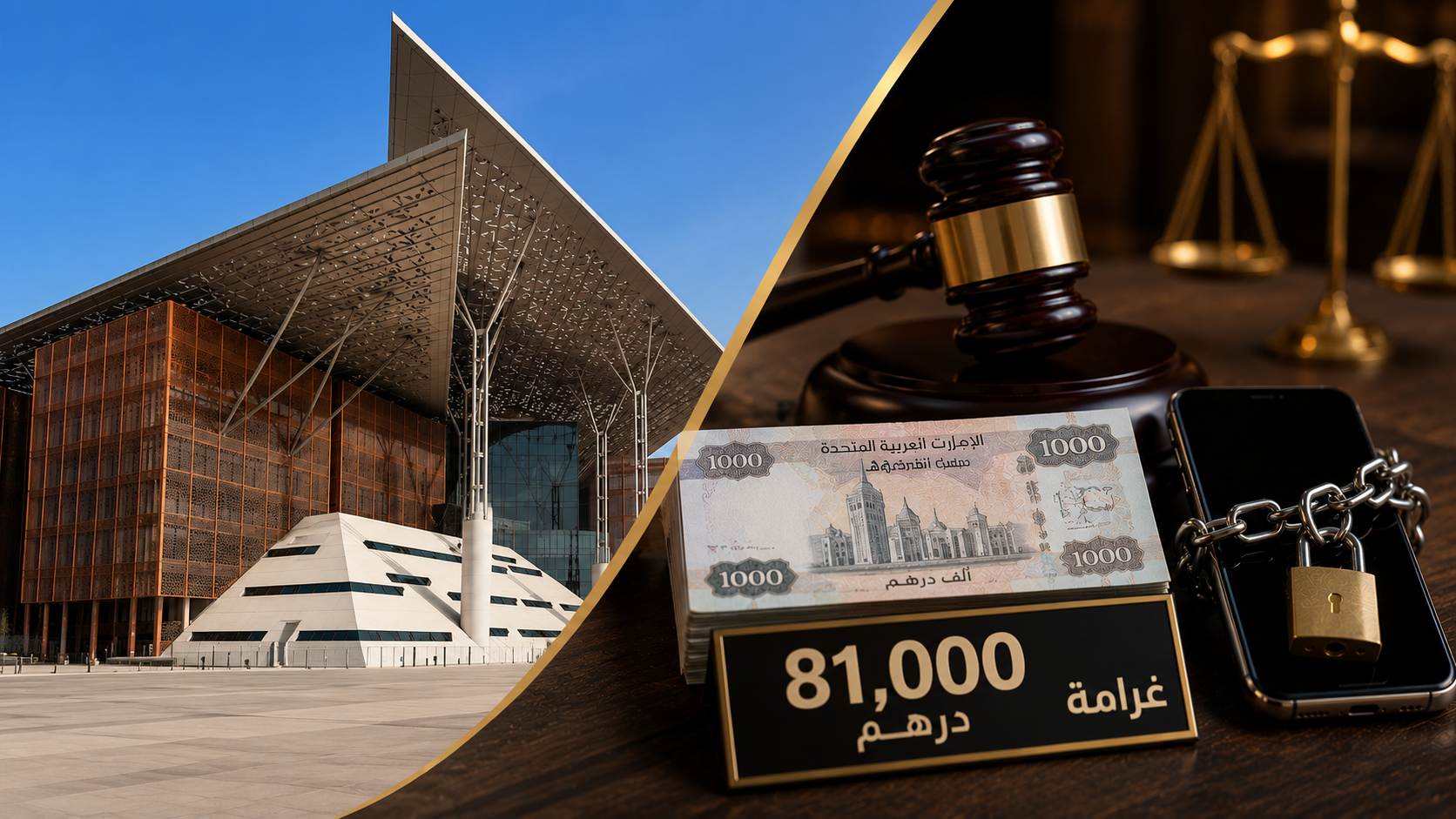 تغريم مؤثرة 81 ألف درهم ومصادرة هاتفها لإدانتها بالتشهير بمطعم شهير